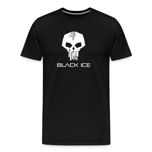 Black Logo Type Vector - Men's Premium T-Shirt