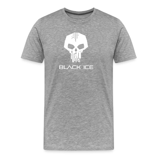 Black Logo Type Vector - Men's Premium T-Shirt