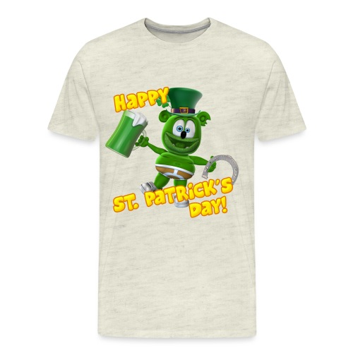 Gummibär (The Gummy Bear) Saint Patrick's Day - Men's Premium T-Shirt