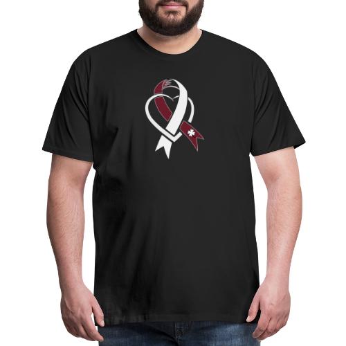 TB Head and Neck Cancer Awareness - Men's Premium T-Shirt