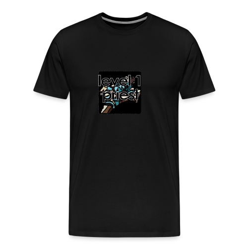 Warcraft Baby: Level 1 Priest - Men's Premium T-Shirt
