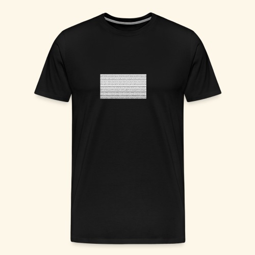 SLICK SLACK POLY'S ON THE BACK - Men's Premium T-Shirt