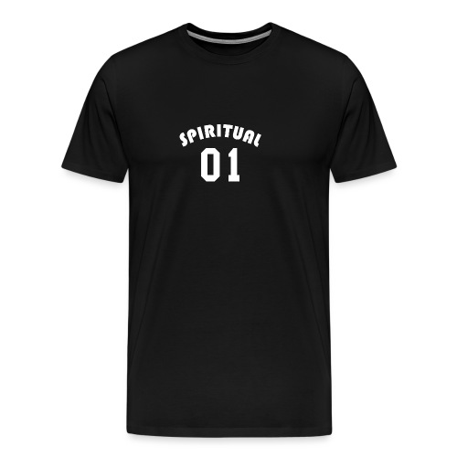 Spiritual 01 - Team Design (White Letters) - Men's Premium T-Shirt