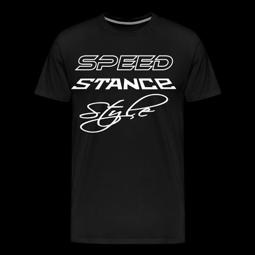 Speed stance style - Men's Premium T-Shirt
