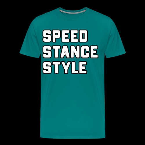 Speed Stance Stlye BIG - Men's Premium T-Shirt