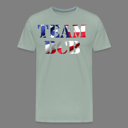 team bcb flag - Men's Premium T-Shirt