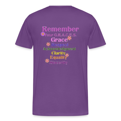 Remember Your GRACES - Men's Premium T-Shirt