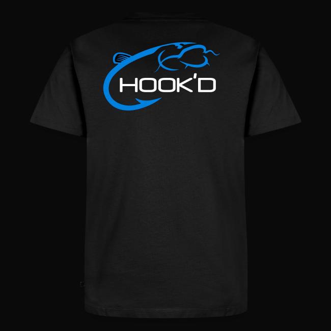 Flathead Catfishing Shirt Hookd Mens Premium T Shirt Distinctive Tees