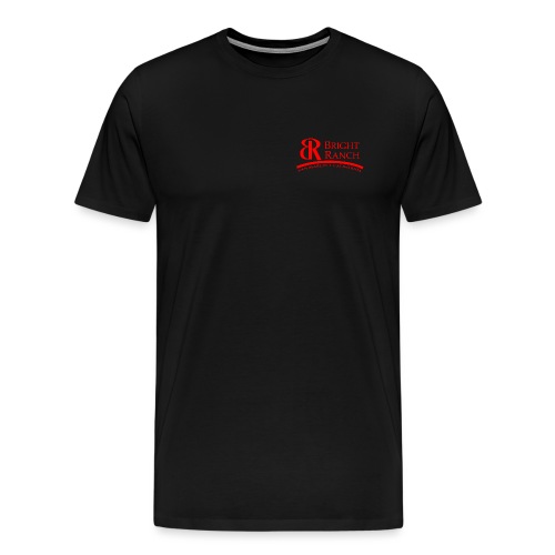 BRLogoTextRed - Men's Premium T-Shirt