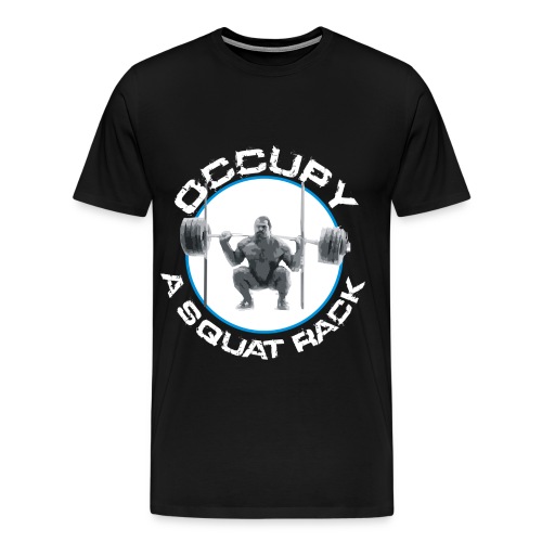 occupysquat - Men's Premium T-Shirt