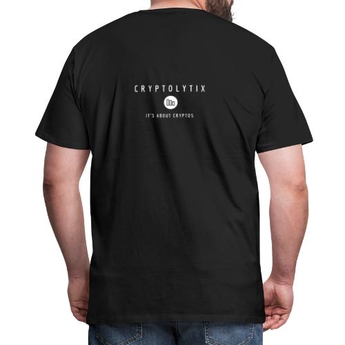 It's about CRYPTOs on your back - Men's Premium T-Shirt