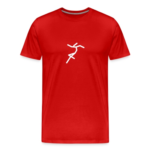 N Ninja Falling - Men's Premium T-Shirt
