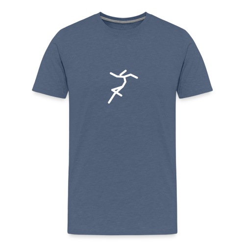 N Ninja Falling - Men's Premium T-Shirt