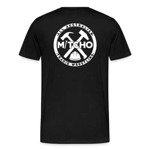 WHENS SMOKO, union logo. double sided - Men's Premium T-Shirt