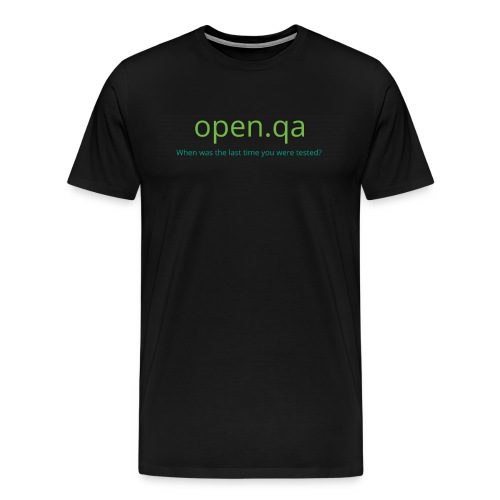 openQA - Men's Premium T-Shirt