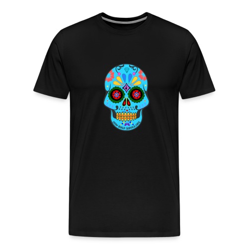 OBS-Skull-Sticker - Men's Premium T-Shirt