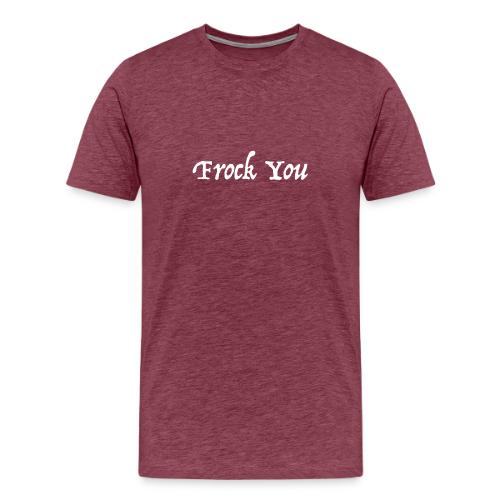 frock you dark png - Men's Premium T-Shirt
