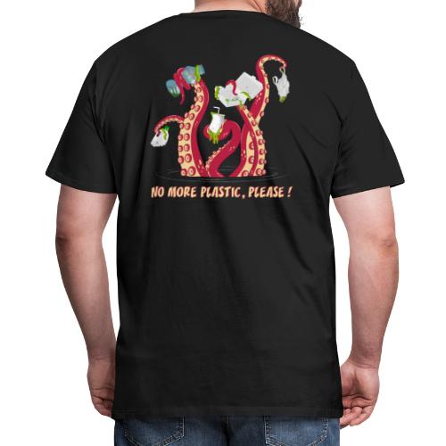 Octopus No More plastic - Men's Premium T-Shirt