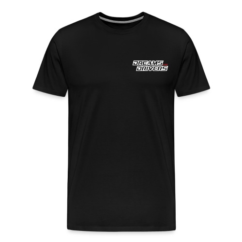Dreams and Drivers White Logo - Men's Premium T-Shirt