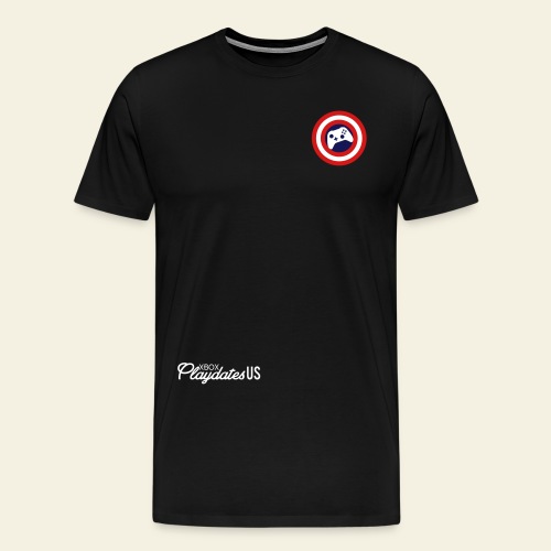 Playdates Logo Stacked - Men's Premium T-Shirt