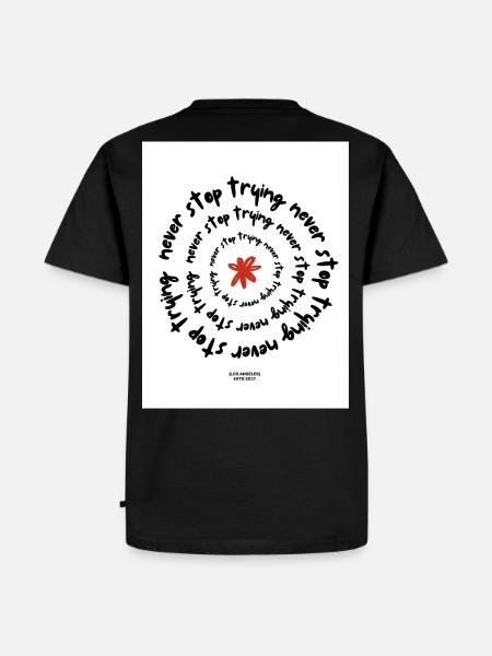 Never Stop Trying - Men's Premium T-Shirt - black