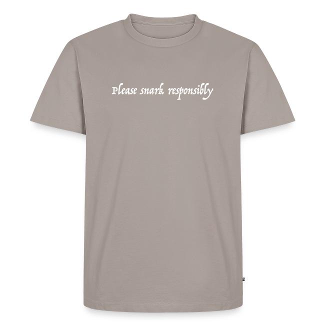 snark responsibly png