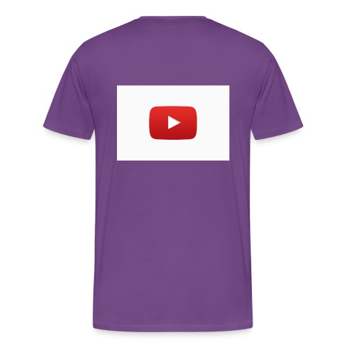 YouTube social icon2 jpg - Men's Premium T-Shirt