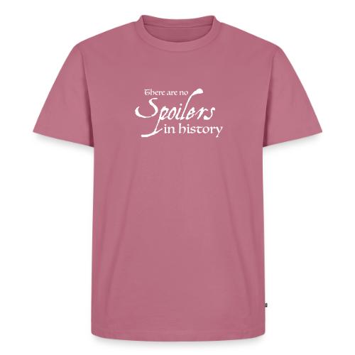no spoilers new dark png - Men's Premium T-Shirt