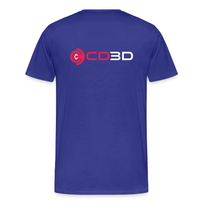CinemaDraft Full Logo White Front/CD3D White Back