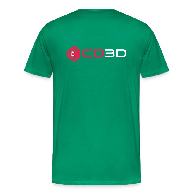 CinemaDraft Full Logo White Front/CD3D White Back