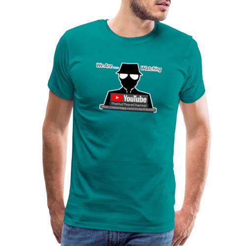 MibTheOutThereChannel v2 2019 with back OT logo - Men's Premium T-Shirt