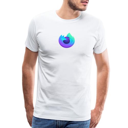 Firefox Browser Nightly with Mozilla logo - Men's Premium T-Shirt