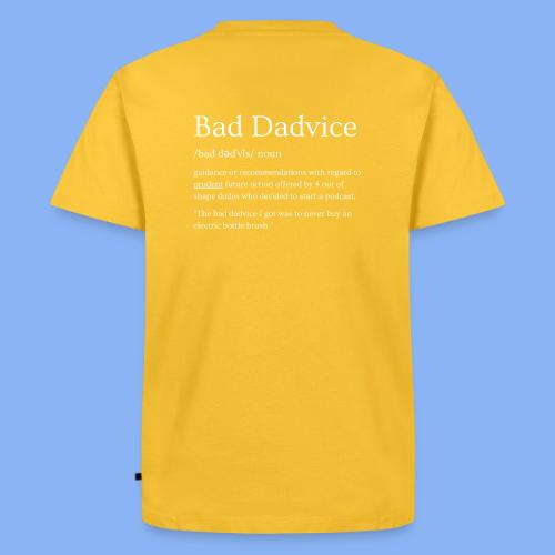 Bad Dadvice Definition - Men's Premium T-Shirt