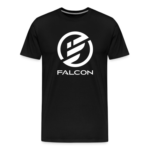 FALCON_STACKED - Men's Premium T-Shirt
