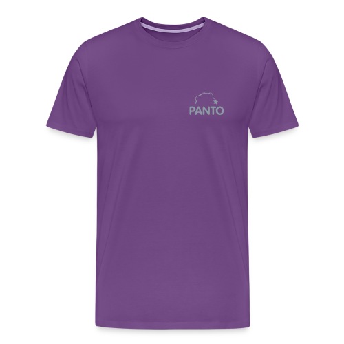 panto stencil smallest - Men's Premium T-Shirt