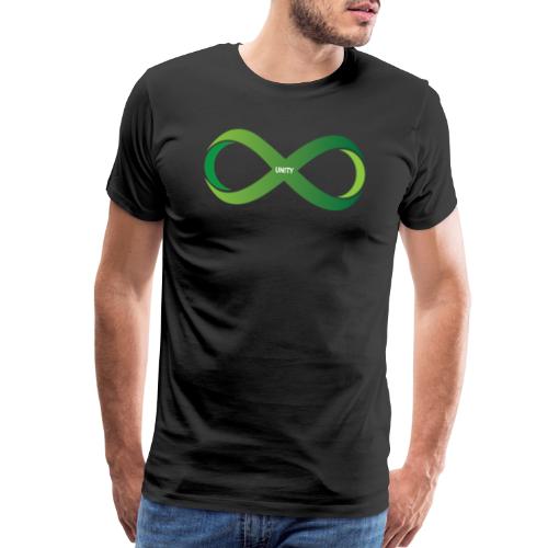 Unity Bands Front and Back with logo and slogan - Men's Premium T-Shirt