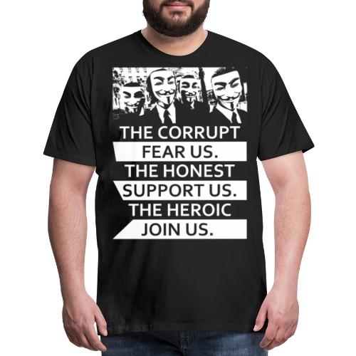 Anonymous 5 - Men's Premium T-Shirt