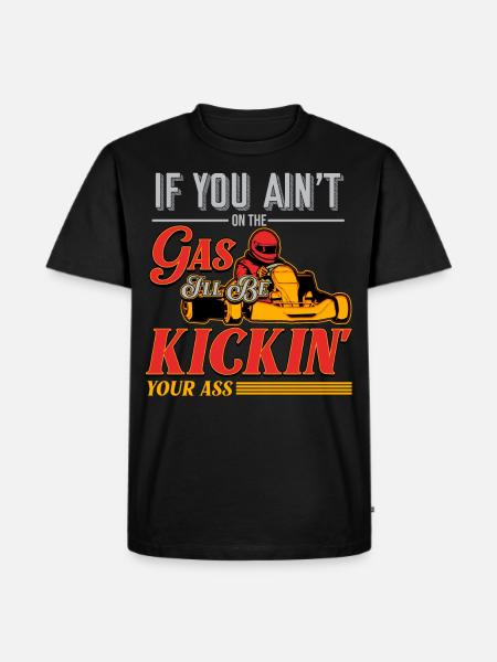Go Kart - Men's Premium T-Shirt - black