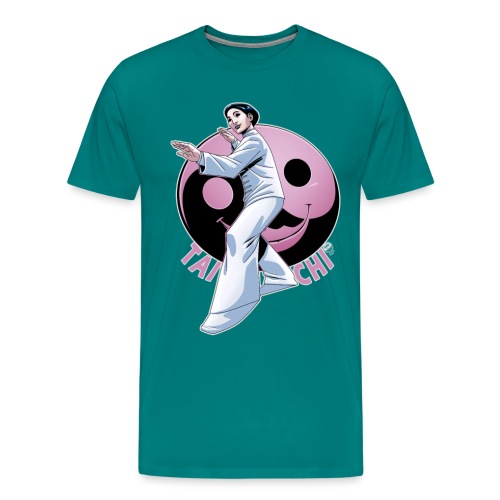 Tai Chi Shirt Nancy Hellman inspired design - Men's Premium T-Shirt