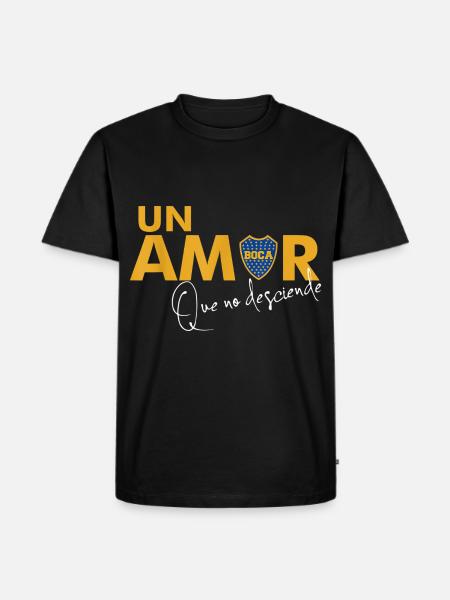 Club Atletico Boca Juniors El mejor Papa - Men's Premium T-Shirt - black