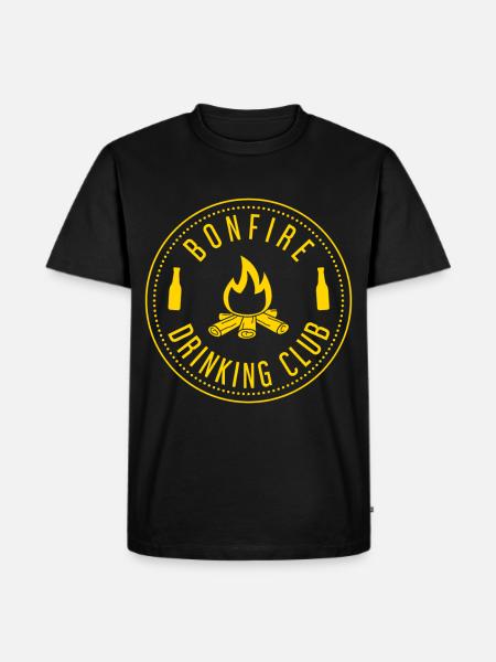 Bonfire Drinking Club - Men's Premium T-Shirt - black