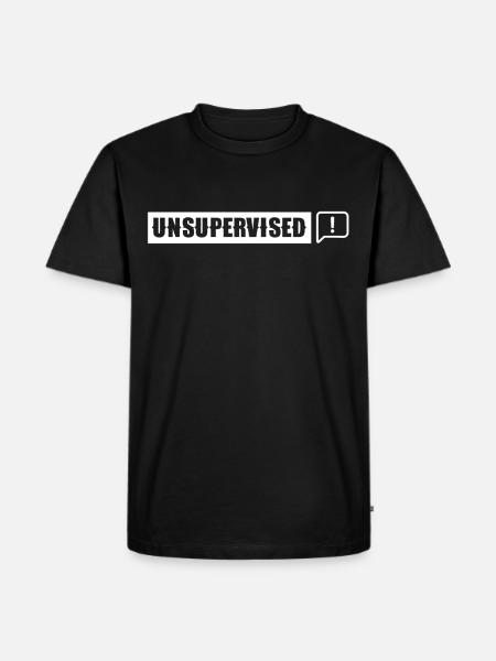 Unsupervised Sarcastic Sayings Sarcasm - Men's Premium T-Shirt - black