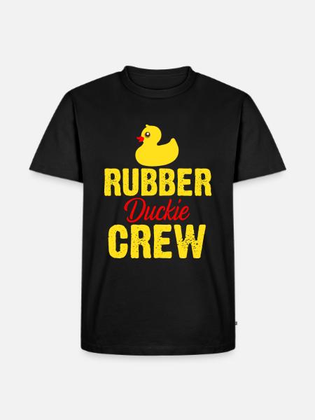 rubber duckie crew - Men's Premium T-Shirt - black