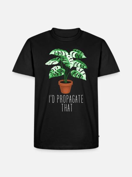I'd Propagate That - Men's Premium T-Shirt - black