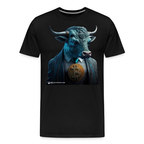 MDC The Bitcoin Bull - Men's Premium T-Shirt