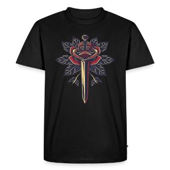 Thorn - Men's Premium T-Shirt - black - Front - Nico (187cm)