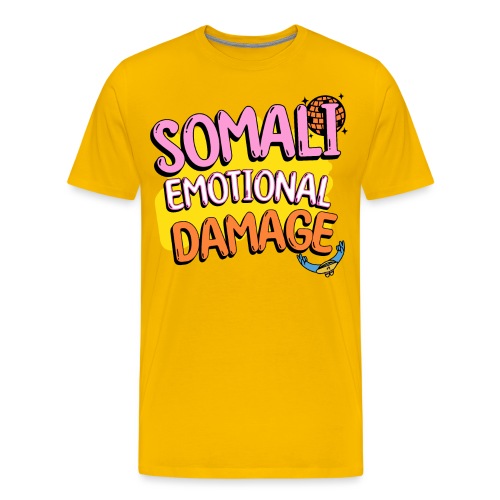 Emational-muslim dress- somali clothes-kabayare - Men's Premium T-Shirt