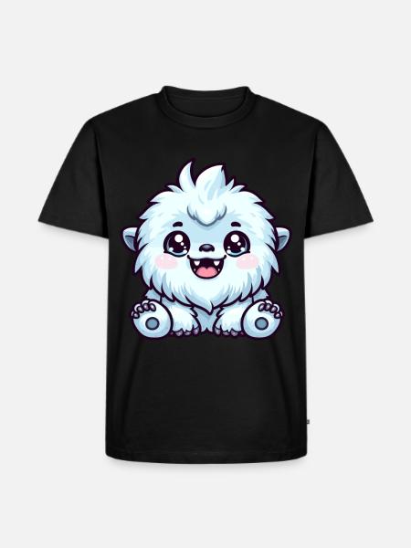 Mysterious Yeti Presence - Men's Premium T-Shirt - black