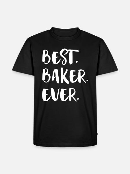 Best Baker Ever - Men's Premium T-Shirt - black