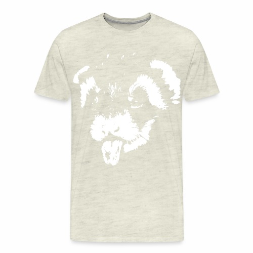 Sweet Cheeky Nimble Pet Head Stick Out Tongue Gift - Men's Premium T-Shirt